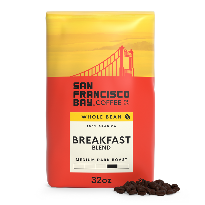 Breakfast Blend Whole Bean, 2 lb Bag