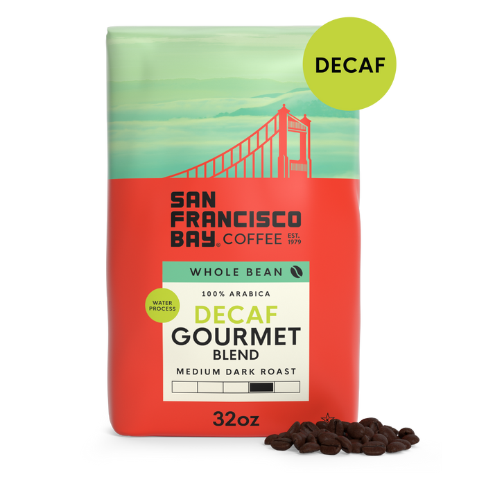 Decaf Gourmet Blend Whole Bean, 2 lb Bag