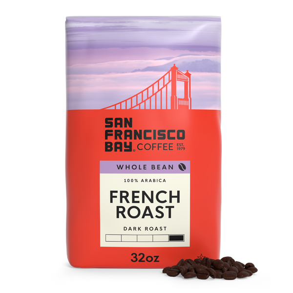 Dark French Roast Whole Bean Coffee, 2 lb Bag | SF Bay Coffee