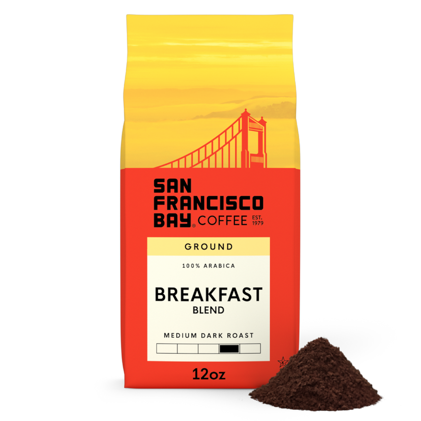 Breakfast Blend, Ground, 12 oz Bag
