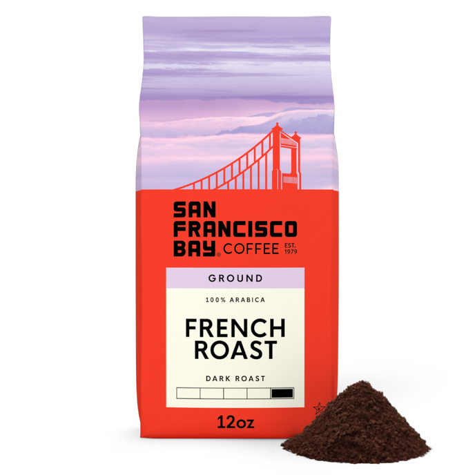 French Roast, Ground, 12 oz Bag
