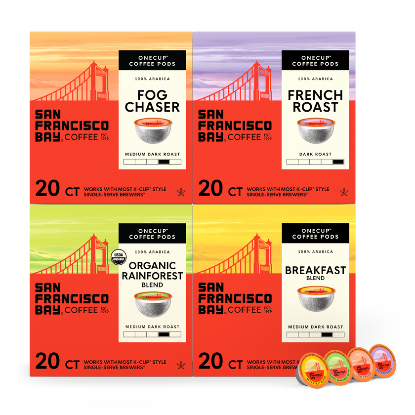 Favorite Four Variety Pack OneCUP™ Coffee Pods 80 Count