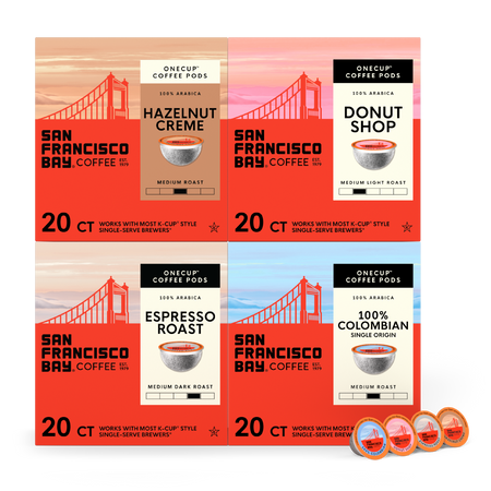 Coffee Pods Distinct Assortment Variety Pack | SF Bay Coffee