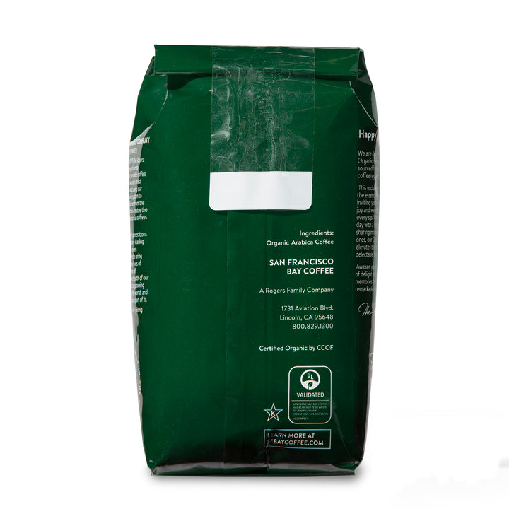 Organic Holiday Blend, Ground, 12 oz Bag