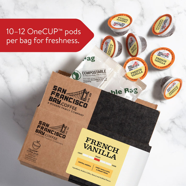 French Vanilla OneCUP™ Coffee Pods, 80 Count