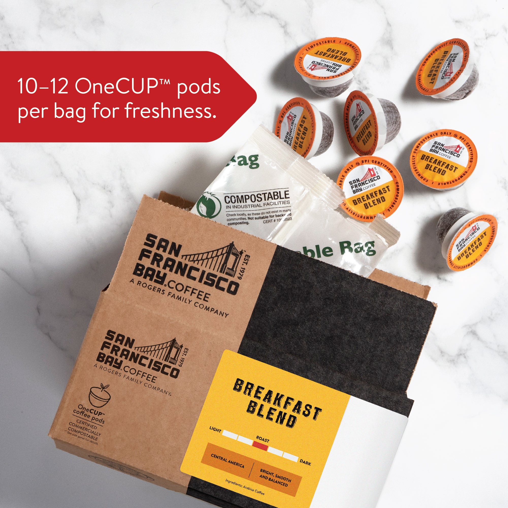 Breakfast Blend OneCUP™ Coffee Pods