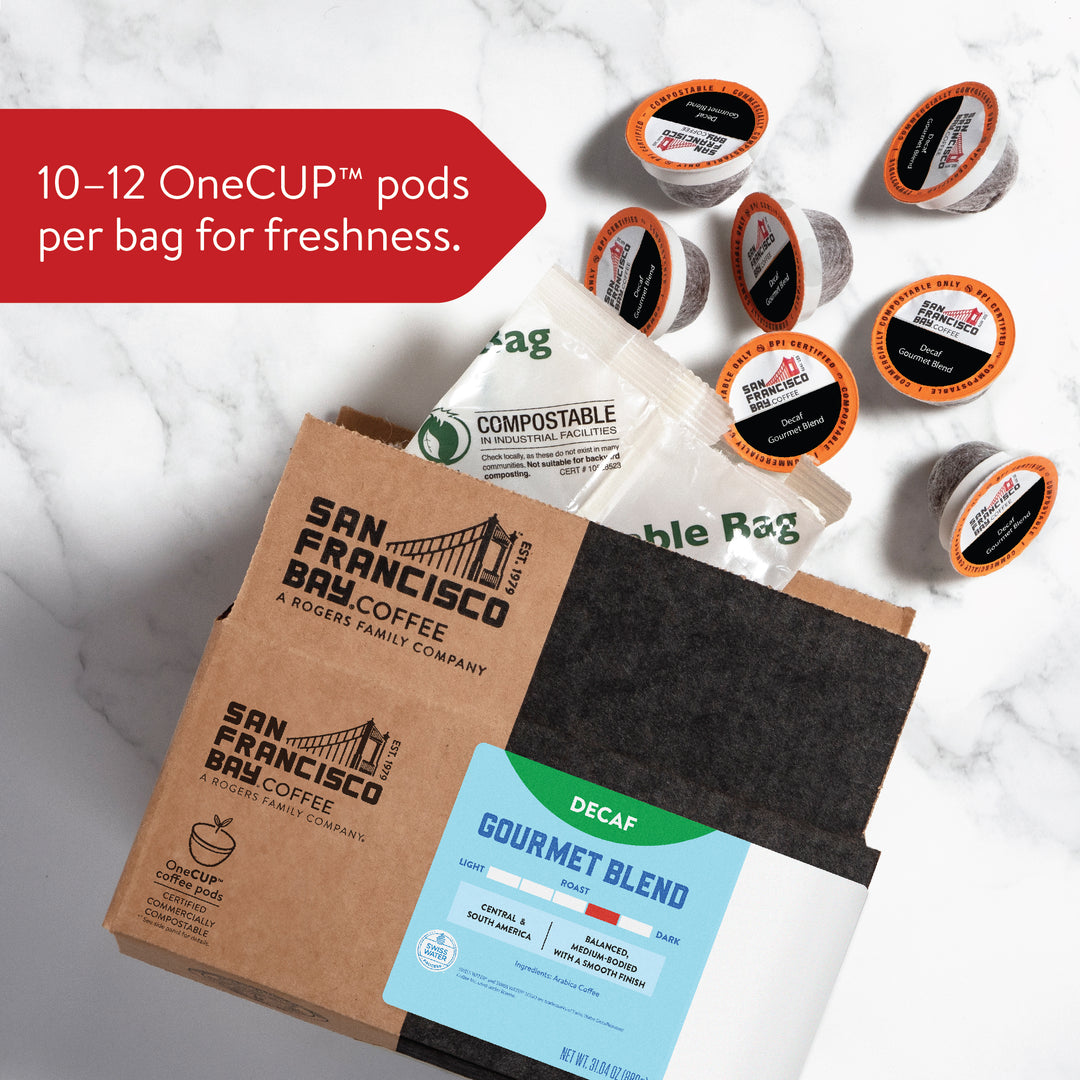 Decaf Gourmet Blend OneCUP™ Coffee Pods, 80 Count