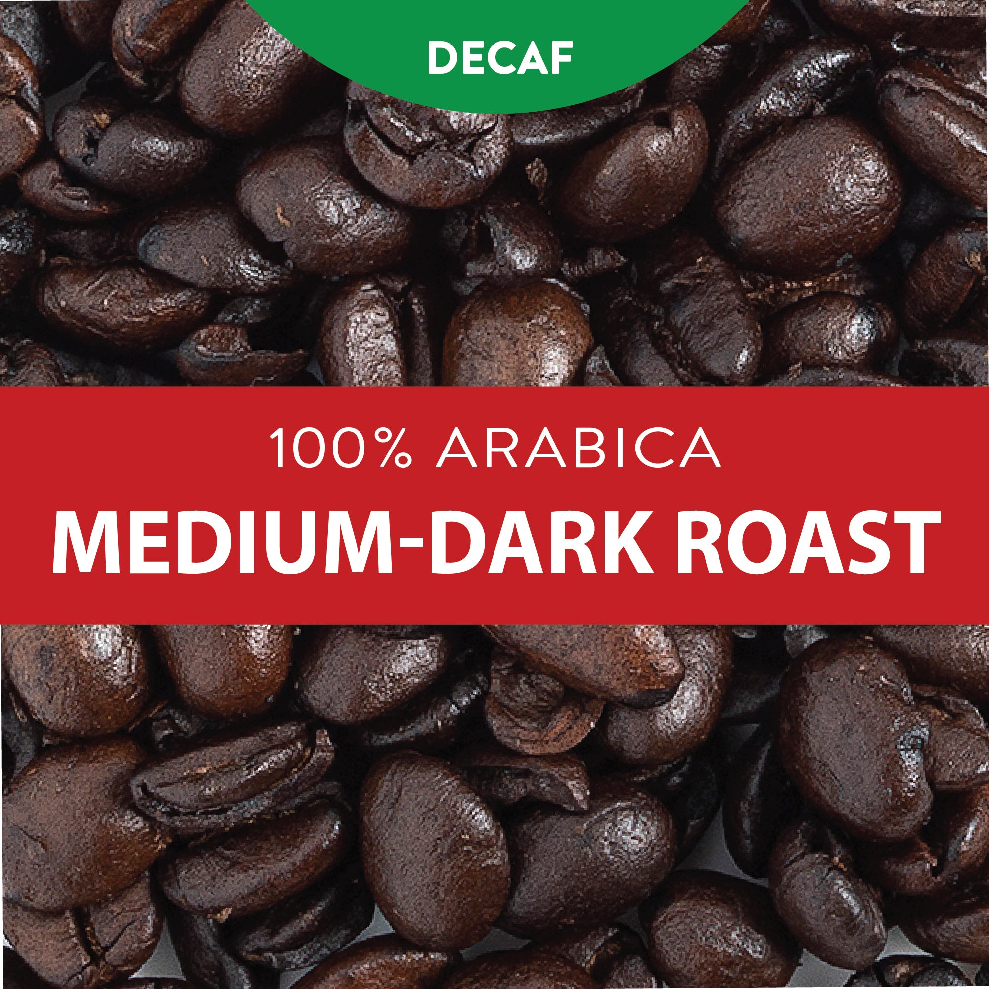 Decaf espresso beans top