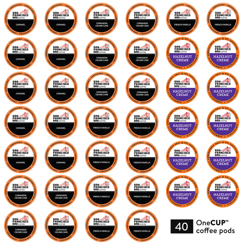 Flavored Medley Variety Pack OneCUP™ Pods, 40 Count