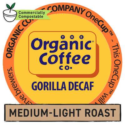 Organic Gorilla Decaf OneCUP™ Pods