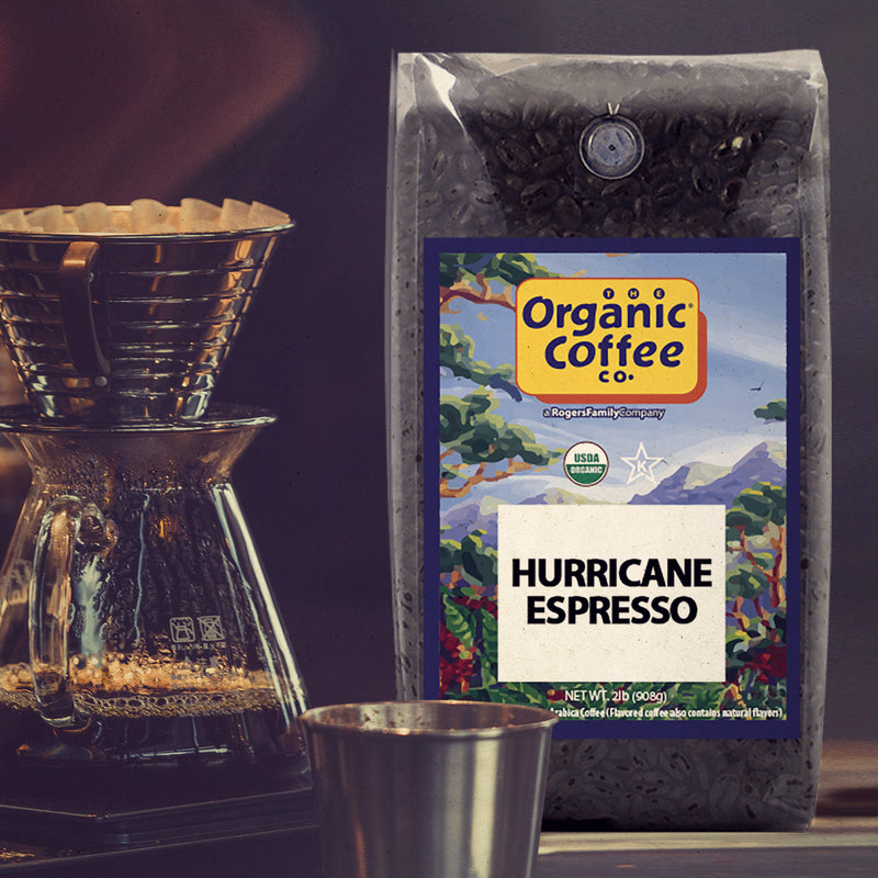 Organic Hurricane Espresso, 2 lb Bag