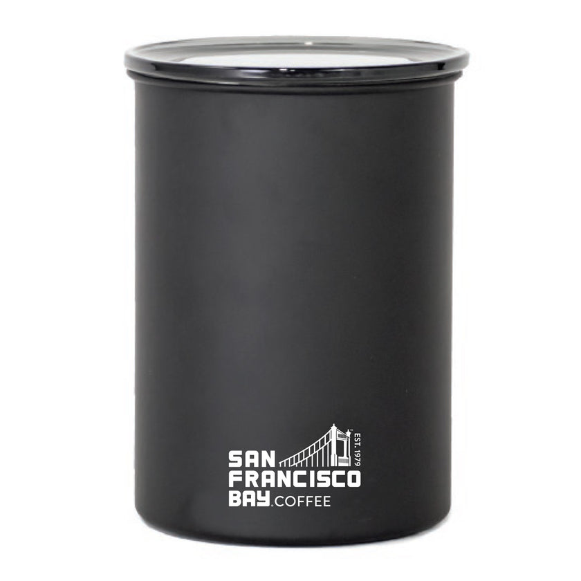 San Francisco Bay, Airscape® Classic, Black Airtight Canister -