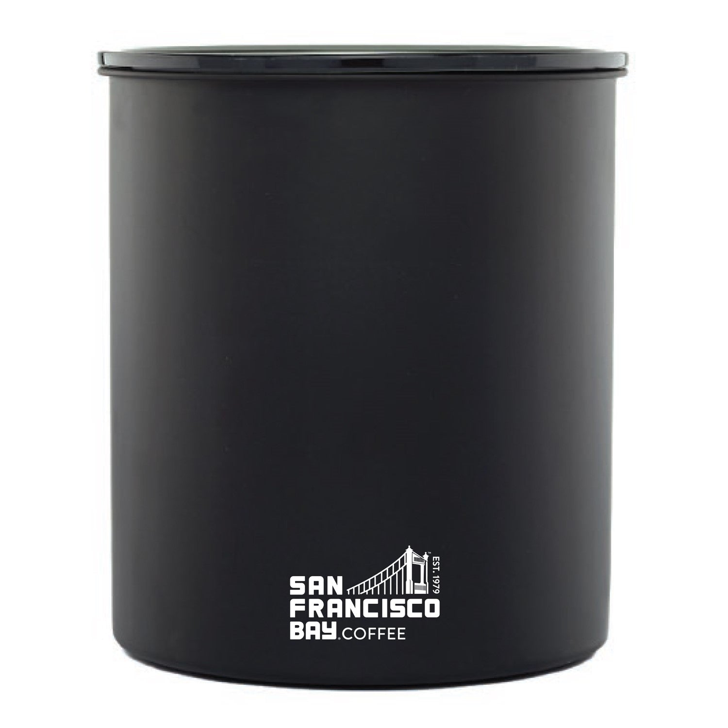 Airscape 1 lb Coffee Bean Storage Container Black