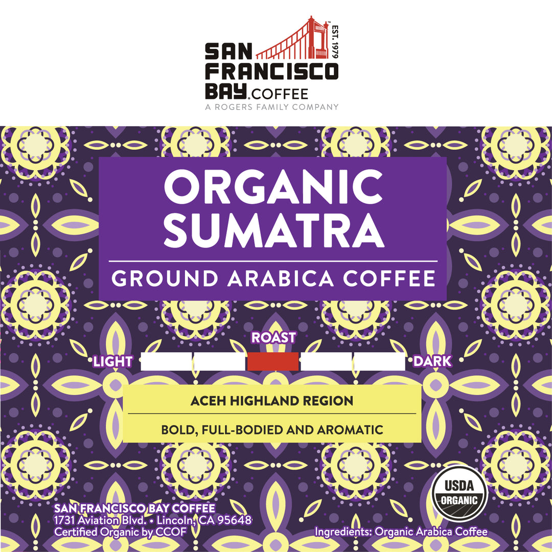 Organic Sumatra, Ground, 28 oz Bag