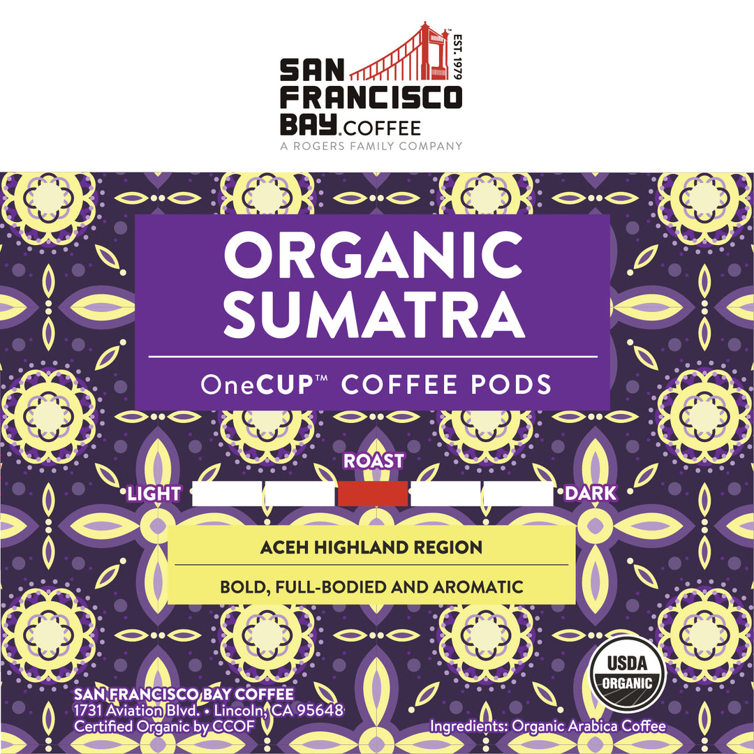 Organic Sumatra OneCUP™ Coffee Pods, 80 Count