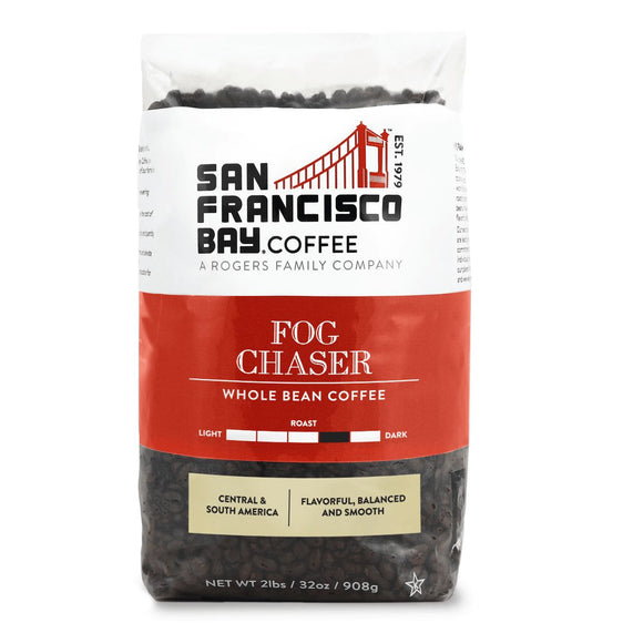 Fog Chaser Whole Bean 2lb bag Coffee - San Francisco Bay Coffee