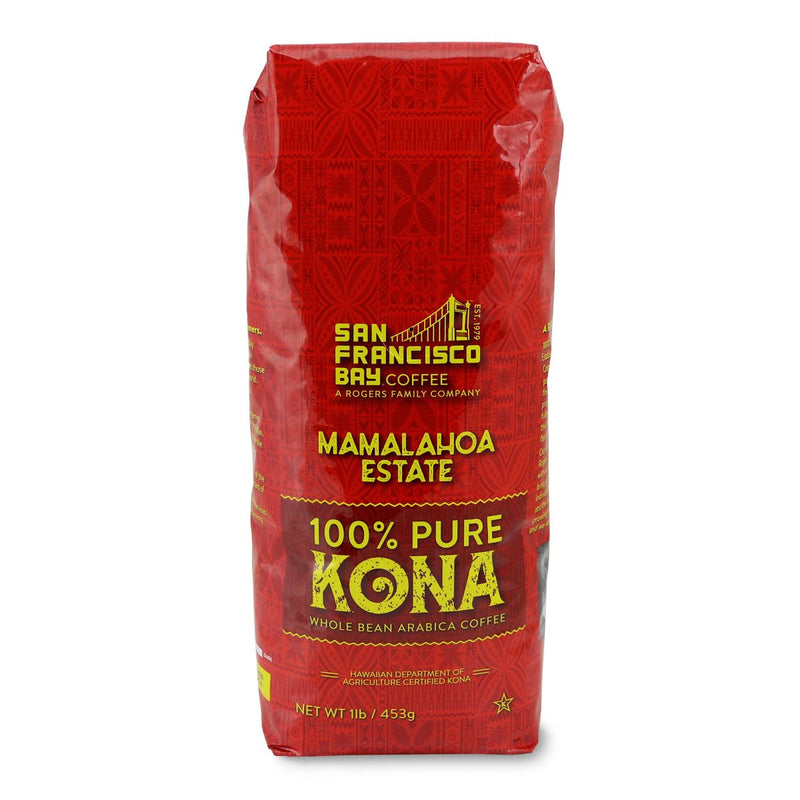 Mamalahoa Estate 100% Pure Kona, 1 lb Bag