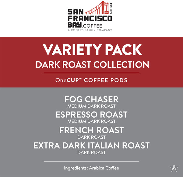 Dark Roast Collection Variety Pack OneCUP™ Coffee Pods, 40 Count