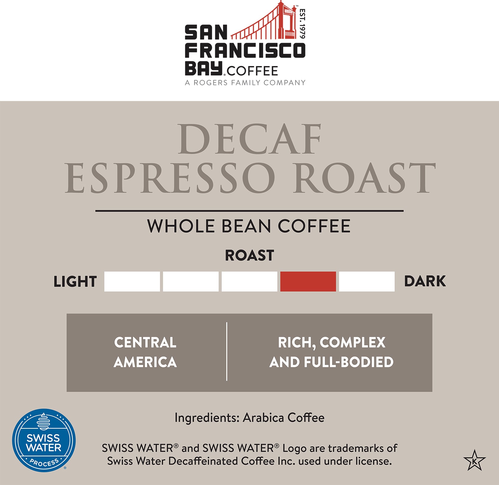 Decaf Espresso Roast, 2 lb Bag