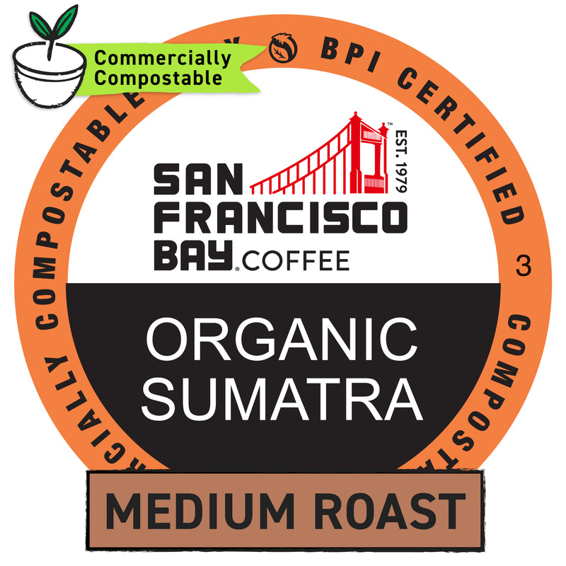 Organic Sumatra OneCUP™ Pods, 80 Count