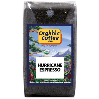Organic Hurricane Espresso, 2 lb Bag